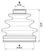 OPEN PARTS SJK7121.00 Bellow Set, drive shaft